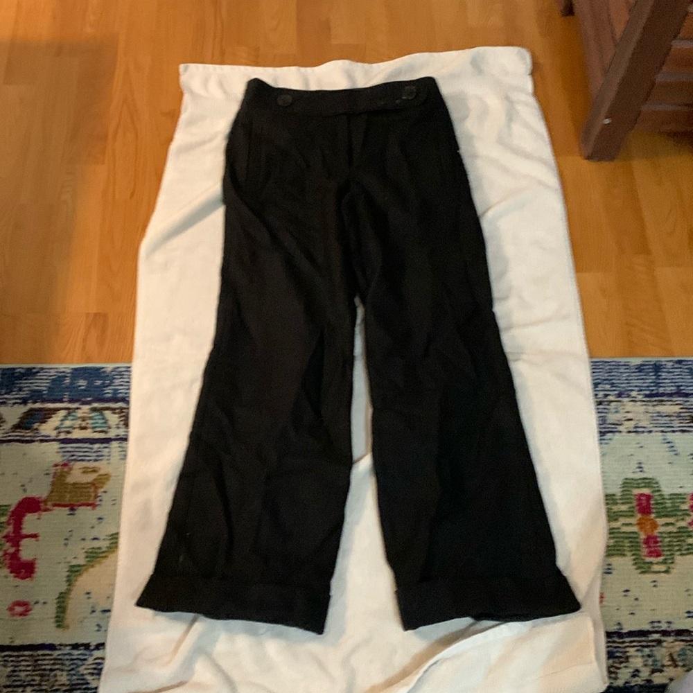 J Crew size 2 black wool pants